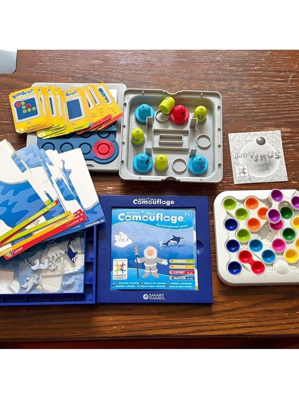 Three Brain Game Puzzle Set - Multicolor